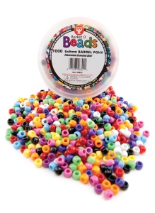 Bucket O'beads Class Economy - 1000 Barrel Pony, 6x9 Mm